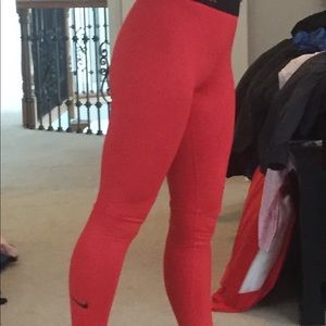 Nike Pro Leggings- small, high rise